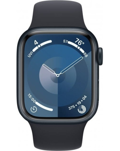 Смарт-часы Apple Watch Series 9 GPS 45mm Midnight Aluminium Case with Midnight Sport Band - M/L (MR9A3QP/A)