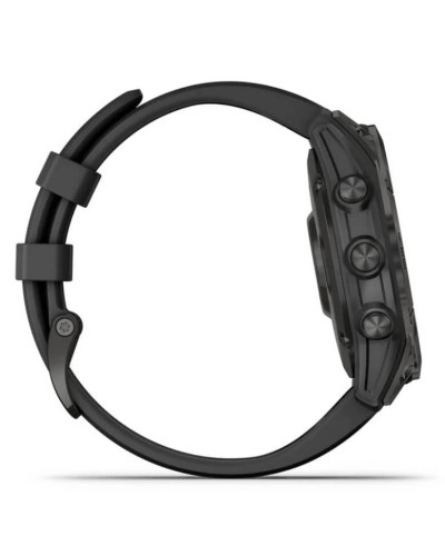 Смарт-часы Garmin Epix 2 Sapphire Black/Titanium DLC with Black Band (010-02582-10)