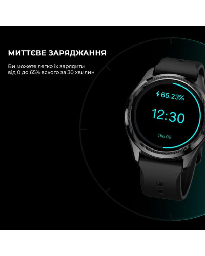 Смарт-годинник Mobvoi TicWatch Pro 5 GPS (WH12088) Black (P3170000400A)