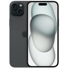 Смартфон Apple iPhone 15 Plus 256GB A3094 Black (MU183RX/A)