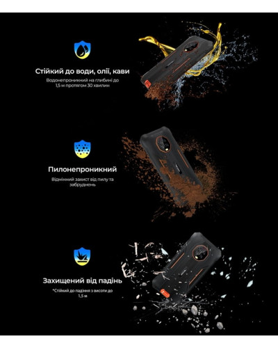 Смартфон Oscal S60 Pro 4/32GB Dual Sim Black (night vision)