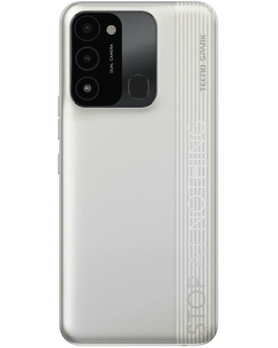 Смартфон Tecno Spark 8C (KG5j) 2/64Gb Dual Sim Diamond Grey (4895180777677)