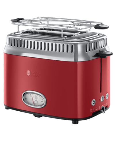 Тостер Russell Hobbs 21680-56 Retro Ribbon Red