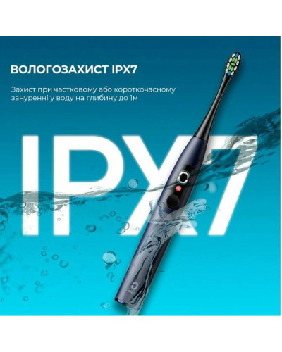 Умная зубная электрощетка Oclean X Pro Digital Electric Toothbrush Dark Blue (6970810553482)