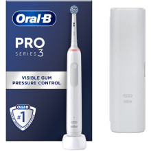 Зубна електрощітка Braun Oral-B Pro3 3500 D505.513.3X WT Gift Edition (D505.513.3X)