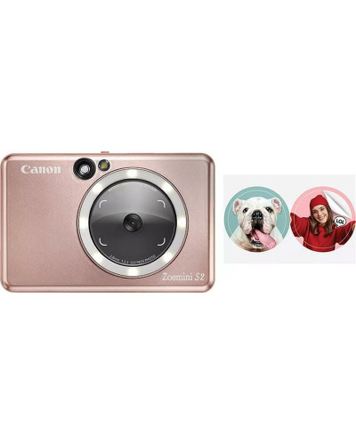 Фотокамера моментальной печати Canon Zoemini S2 ZV223 Rose Gold (4519C006)