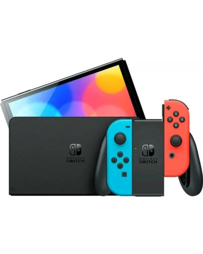 Ігрова консоль Nintendo Switch OLED (красно-синяя) (045496453442)