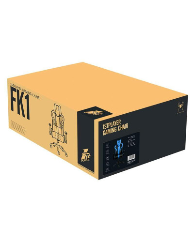 Крісло для геймерів 1stPlayer FK1 Black-Blue