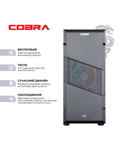 Персональний комп`ютер COBRA Advanced (A36.16.S4.166S.17505)