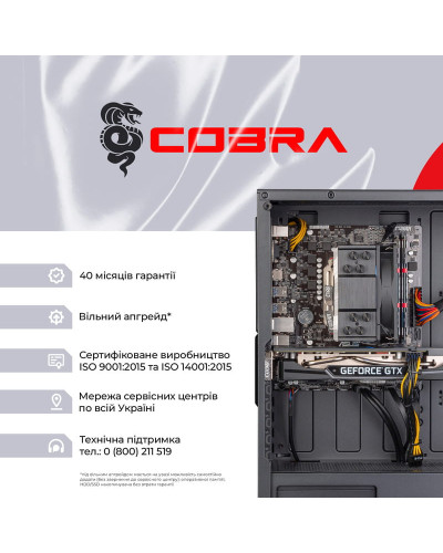 Персональний комп`ютер COBRA Advanced (A36.16.S4.166S.17505)