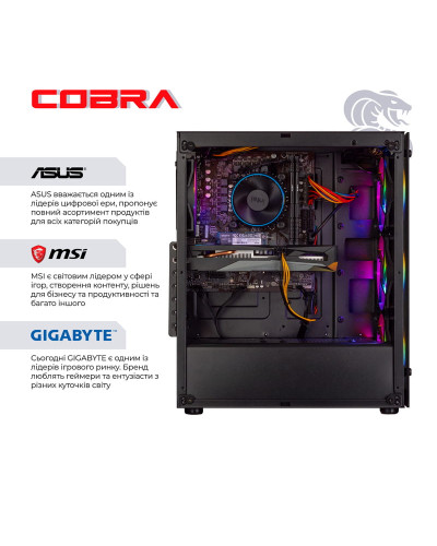 Персональний комп`ютер COBRA Advanced (I11F.16.S9.15T.A4191)