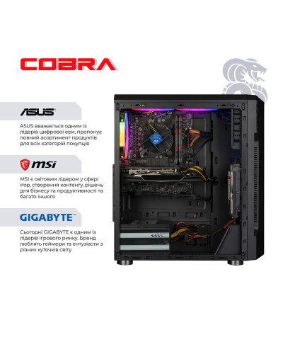 Персональний комп`ютер COBRA Advanced (I11F.16.S9.165.A4749)