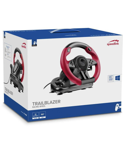 Руль Speed Link Trailblazer Racing Wheel (SL-450500-BK) Black/Red USB