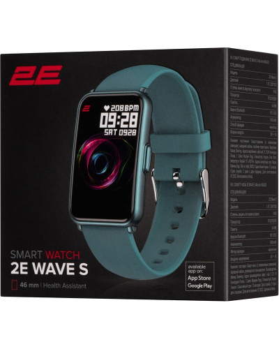 Смарт-годинник 2E Wave S 46 mm Indigo (2E-CWW11IN)