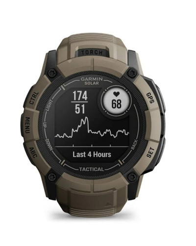 Смарт-годинник Garmin Instinct 2X Solar Tactical Coyote Tan (010-02805-64)