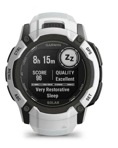 Смарт-часы Garmin Instinct 2X Solar Whitestone (010-02805-44)