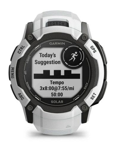 Смарт-часы Garmin Instinct 2X Solar Whitestone (010-02805-44)