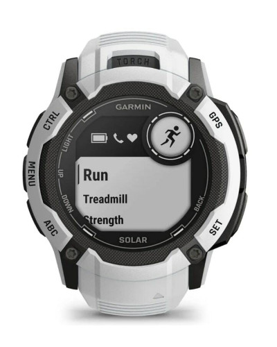 Смарт-часы Garmin Instinct 2X Solar Whitestone (010-02805-44)