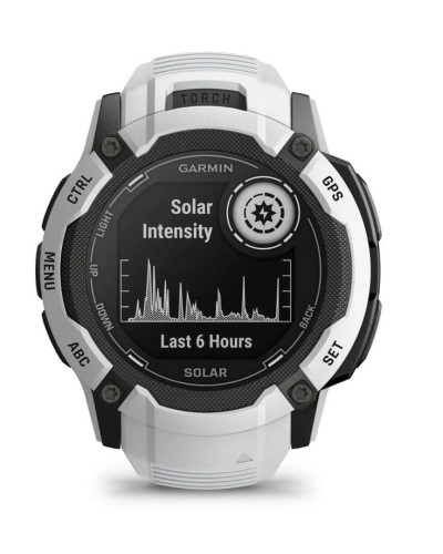 Смарт-часы Garmin Instinct 2X Solar Whitestone (010-02805-44)