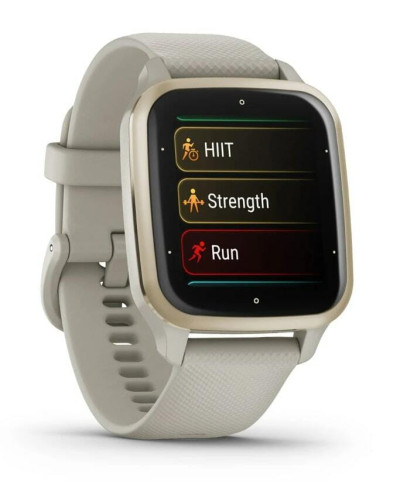 Смарт-годинник Garmin Venu Sq 2 Music French Gray/Cream Gold (010-02700-82)
