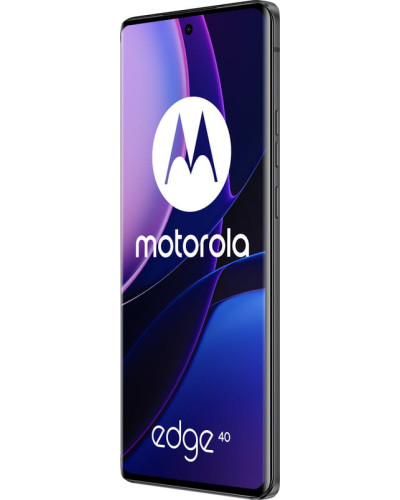 Смартфон Motorola Moto Edge 40 8/256GB Dual Sim Eclipse Black (PAY40042RS)