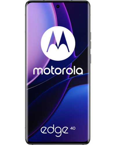 Смартфон Motorola Moto Edge 40 8/256GB Dual Sim Eclipse Black (PAY40042RS)