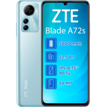 Смартфон ZTE Blade A72s 4/64GB Dual Sim Blue