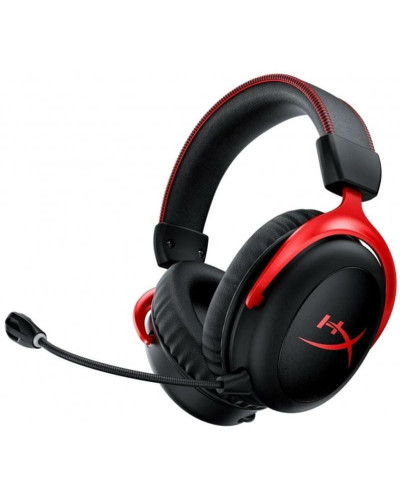 Bluetooth-гарнітура HyperX Cloud II WL USB Black/Red (4P5K4AA)