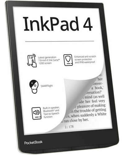 Електронна книга PocketBook 743G InkPad 4 Stundust Silver (PB743G-U-CIS)