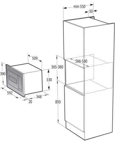 Микроволновая печь Gorenje BM235SYW