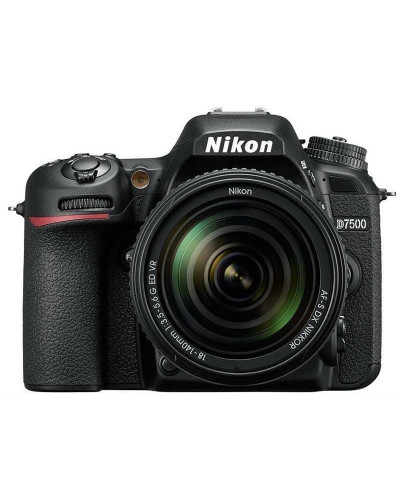 Дзеркальна фотокамера Nikon D7500 + 18-140VR KIT Black (VBA510K002)