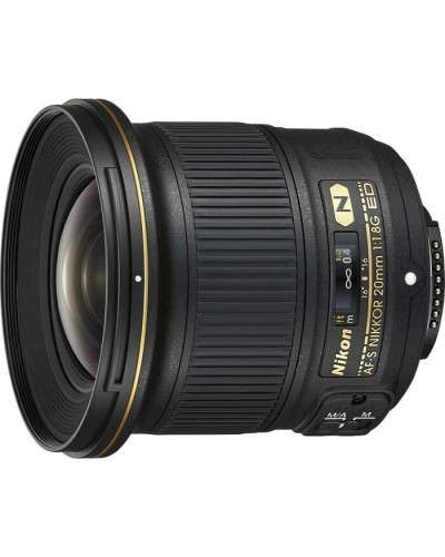 Об`єктив Nikon 20mm f/1.8G ED AF-S (JAA138DA)