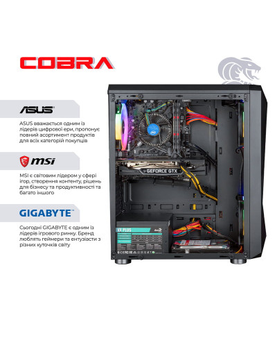 Персональний комп`ютер COBRA Advanced (I131F.8.S4.166S.16386)