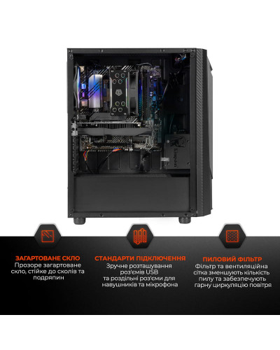 Персональный компьютер Expert PC SHIELD (I114F8H1S115TG9550)