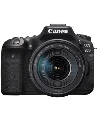 Цифровая зеркальная фотокамера Canon EOS 90D + 18-135 IS nano USM (3616C029)