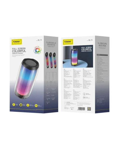 Акустична система Foneng BL15 Full Screen Colorful Bluetooth Speaker (BL15-BS-FSC)