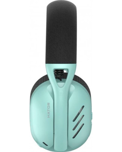 Bluetooth-гарнитура Hator Hyperpunk 2 Wireless Tri-mode Black/Mint (HTA-858)