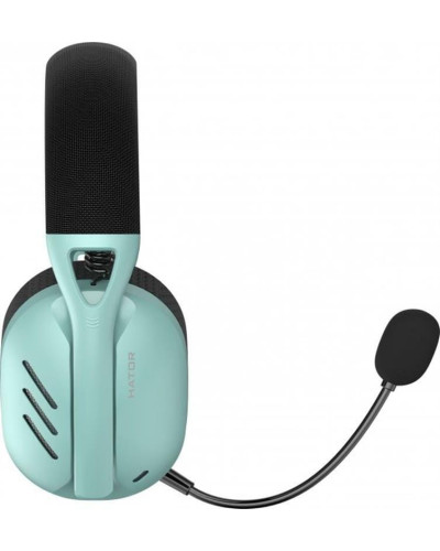 Bluetooth-гарнитура Hator Hyperpunk 2 Wireless Tri-mode Black/Mint (HTA-858)