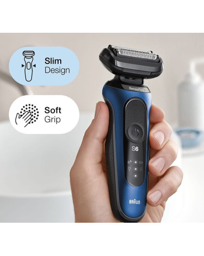 Электробритва Braun Series 6 61-B1500s Blue/Black