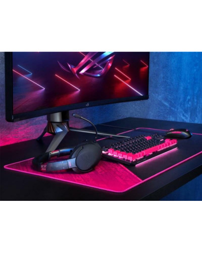 Гарнитура Asus ROG Strix Go 2.4 Electro Punk Black (90YH02P1-B3UA00)