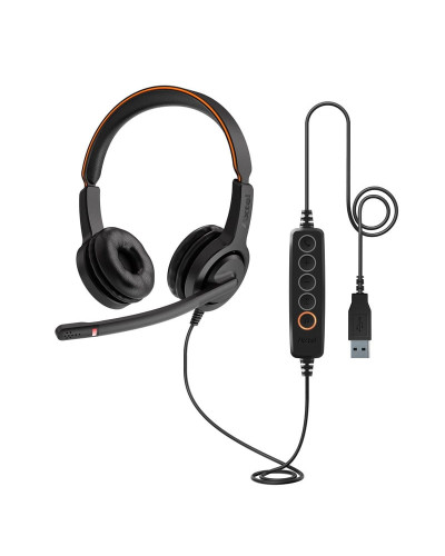 Гарнитура Axtel Voice UC 40 duo NC (AXH-V40UCD)
