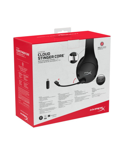 Гарнітура HyperX Cloud Stinger Core Wireless Gaming Headset+ 7.1 Black (4P4F0AA)