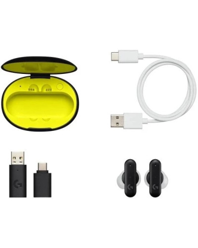 Гарнітура Logitech FITS True Wireless Gaming Earbuds Black (985-001182)