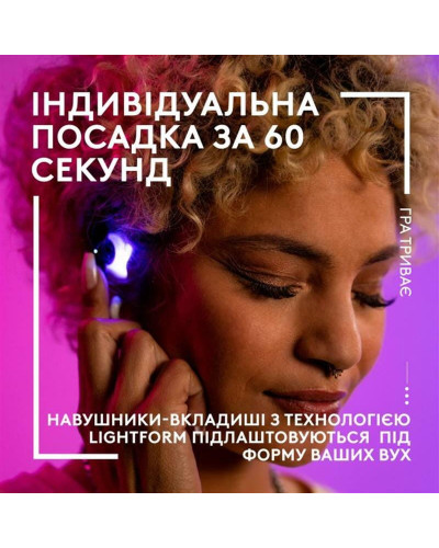 Гарнітура Logitech FITS True Wireless Gaming Earbuds Black (985-001182)
