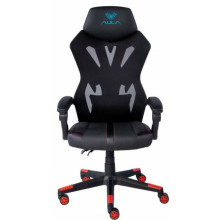 Крісло для геймерів Aula F010 Gaming Chair Black/Red (6948391286228)