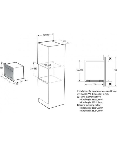 Мікрохвильова піч Gorenje BM251SG2BG