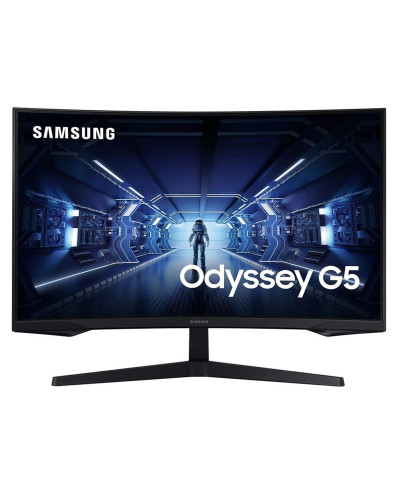 Монітор Samsung 27" Odyssey G5 LC27G55T (LC27G55TQBIXCI) VA Black Curved