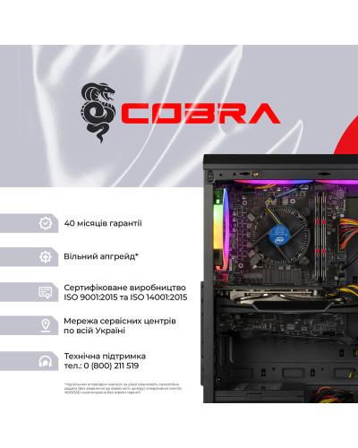 Персональный компьютер COBRA Advanced (I11F.8.S4.165.A4746)