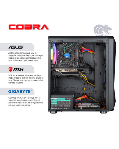Персональний комп`ютер COBRA Advanced (I131F.8.S10.65XT.16531W)