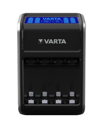 Мережевий зарядний пристрій Varta LCD Plug Charger + 4 х Ni-Mh AA 2100 mAh (57687101441)
